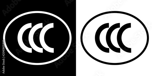 CCC China Compulsory Certification Mark Icon