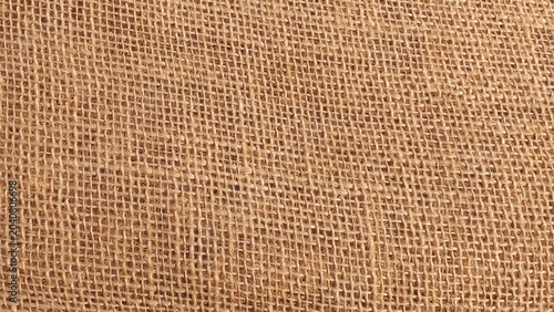 Tableau sur toile Jute thread texture on a torn bag