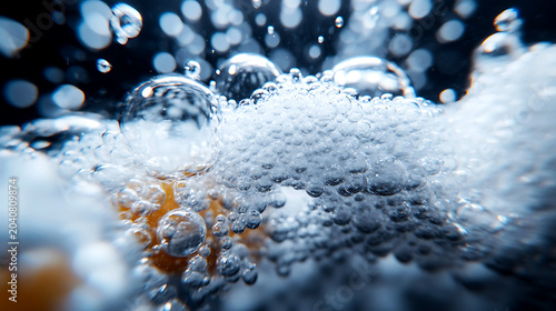 clean water and freshness concept texture