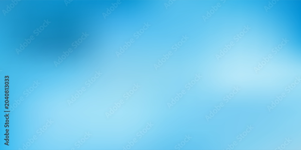 Obraz premium Minimalist Calm Light Blue Gradient Background with Smooth, Soft Blurred Lighting and Sky Blue Hues, Eps 10, Ilustration, Desain