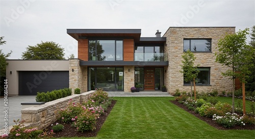 Modern Luxury Home Exterior Architecture Design