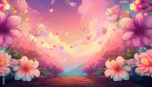 cute wedding themed background wallpaper