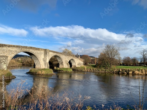Quadro su tela Stirling Old Bridge, over the River Forth