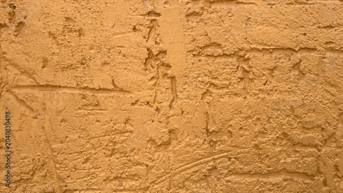 Yellow texture of wall