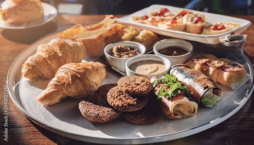 photo of cafeteria food
