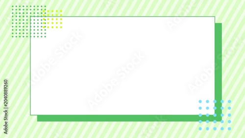 Foto Cute background frames with stripes and squares