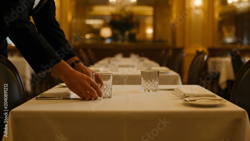 Billede på lærred restaurateur