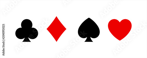 Konstfotografi Playing Card Symbols