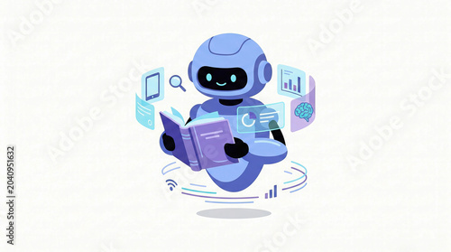 Ai learning assistant analyzing educational content