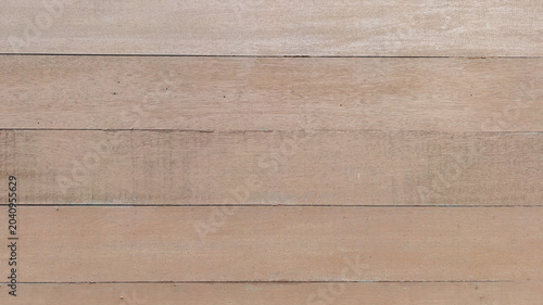 Tableau sur toile photographic texture of old, light brown wood planks arranged horizontally