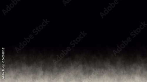 Rising Smoke Wisps on Black Background, Ethereal and Mysterious Atmosphere 4k Vidoe 
