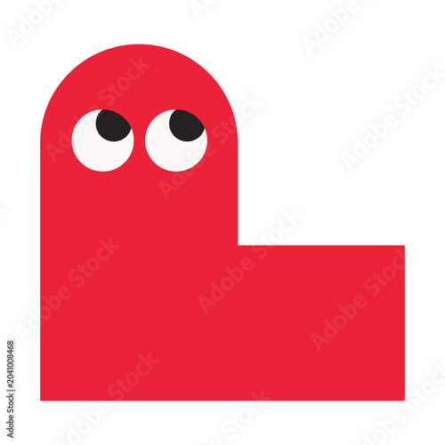 Geometric Cute Face