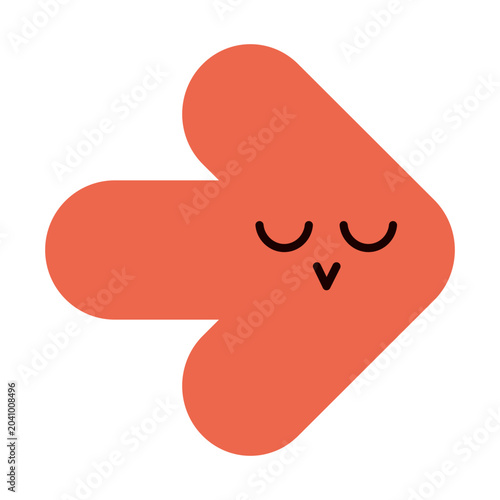 Geometric Cute Face