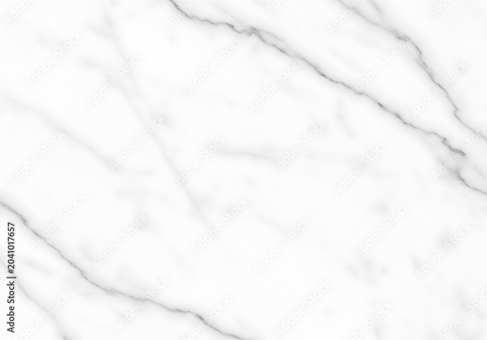 Obraz premium White Marble Texture with Gray Veins