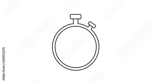 Foto Stopwatch timer device for sports racing.