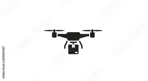 Fotografie Drone Flying in the Air.