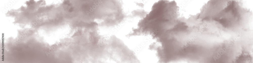 Fototapeta premium Dark red smoke cloud overlay isolated on transparent background for dramatic artistic visual effects photography.