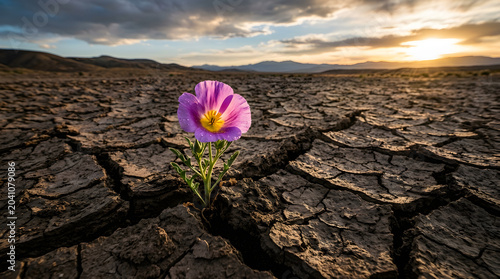 flower in the desert