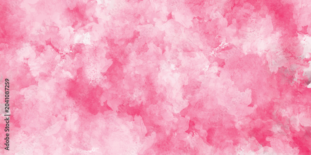 Fototapeta premium Pink watercolor pastel creative grunge design, Abstract pink texture.