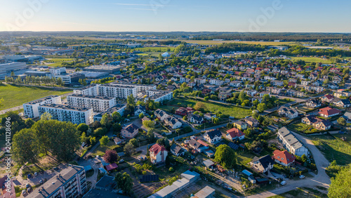Residential Districts Of Gdańsk From Above