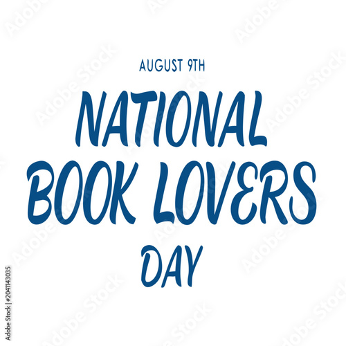 Tableau sur toile national book lovers day 9th of august, books, lovers, day, august 9th, book lov