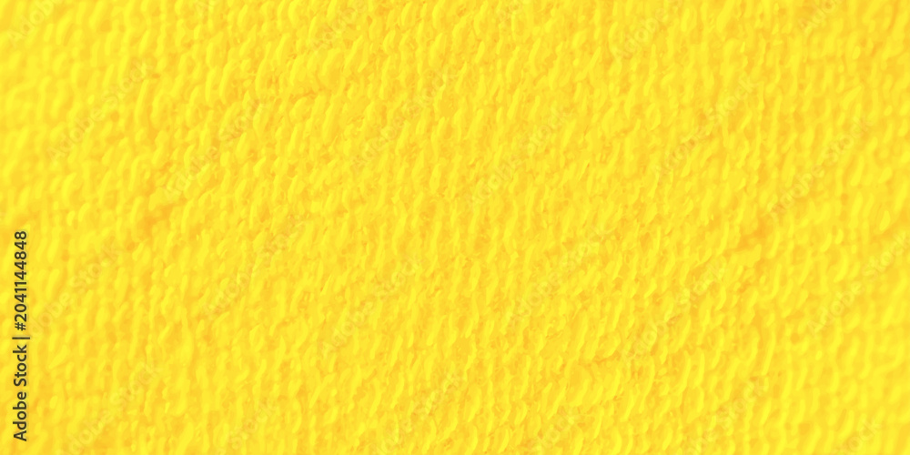 Fototapeta premium Vibrant bright yellow textured paper background macro view close-up detailed blank clean surface for design layout