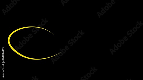 Moon and Stars Night Animated Abstract Light Smoke Transition Background