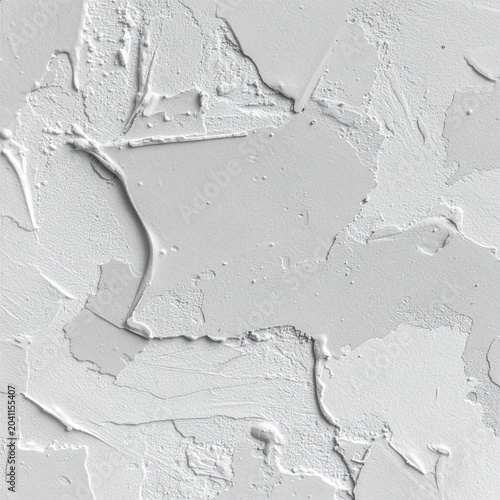 Uneven fresh plaster wall texture, irregular plaster surface background