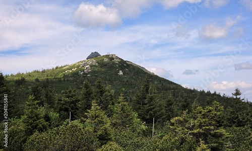 Mountain Chalet on Szrenica Peak in Giant Mountains Karkonosze Poland