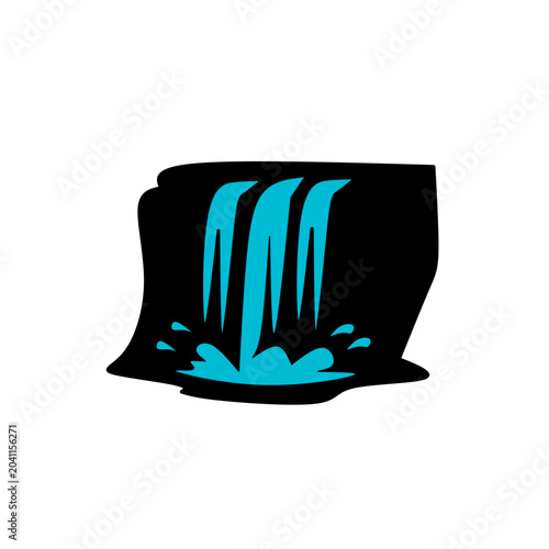 Waterfall Icon 
