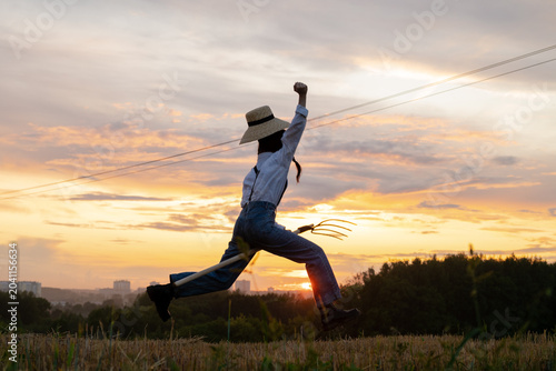 Young farmer