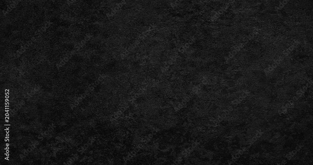 Fototapeta premium Abstract background with black wall grain grunge texture for web banner template or wallpaper design