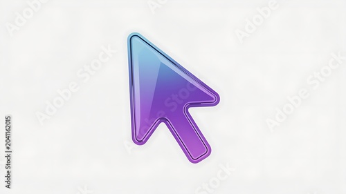 Stylish Purple Cursor Symbol For resolution picture