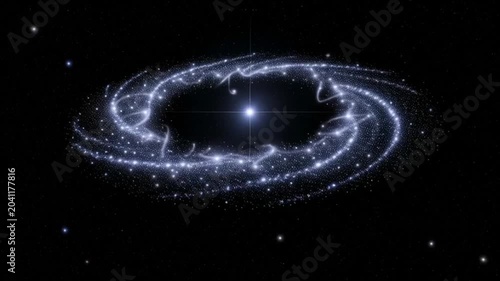 cosmic eye galaxy surreal space exploration nebula glowing blue stars futuristic vision