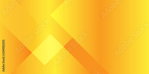 Foto Abstract yellow background with overlapping geometric squares and soft gradient light for modern digital designs