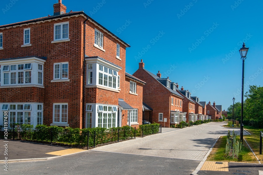 Obraz premium New English Estate houses for sale