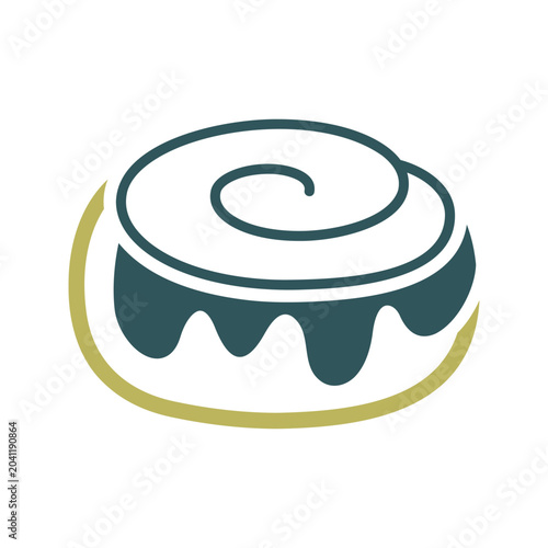 Classic Cinnamon Roll with Icing