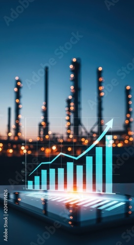 Industrial Growth and Financial Performance Visualization.