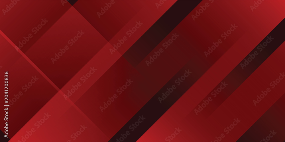Fototapeta premium Abstract red background with light