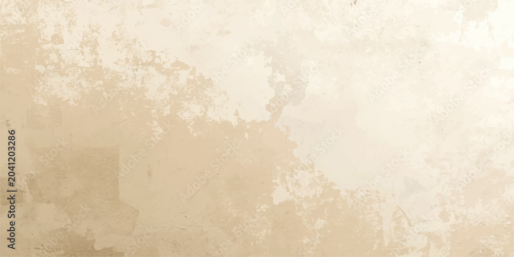 Αυτοκόλλητο A vintage background featuring an old grunge paper texture with a blank, aged be