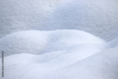 Soft winter snow waves texture background