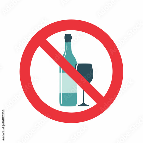 No Alcohol Sign