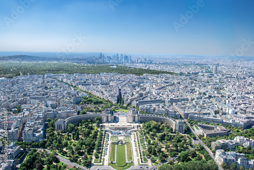 Paris, aerial photo