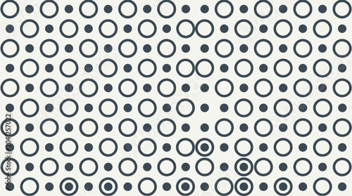 Photos Monochrome Ringed Circles Seamless Pattern for Backgrounds.