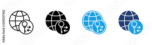 Foto Ike Protocol icon multiple style collection