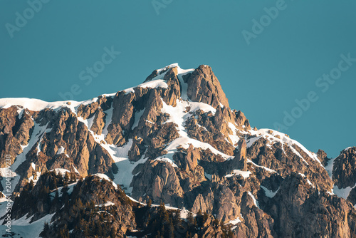 Fotografía Alpine travel scene in Chamonix Mont Blanc, Auvergne Rhone Alpes, France