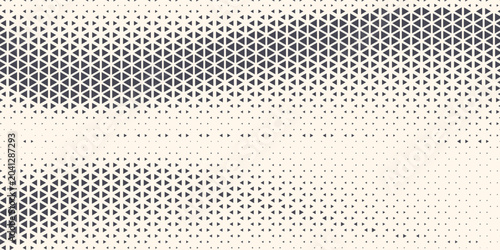 Eggshell-textured ecru gradient with a soft pastel beige backdrop. Contemporary dotted vector pattern, reminiscent of fine paper grain