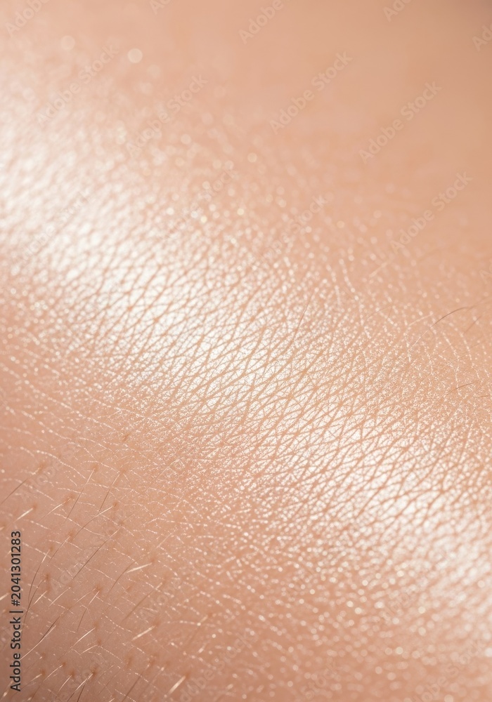 Fototapeta premium A close-up of luminous skin featuring delicate champagne highlights and a translucent finish, emphasizing soft textures and ethereal light, aesthetic, portrait, elegant