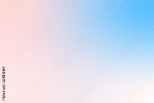 Fotografie ブルーとピンクのエモーショナルなグラデーション背景
