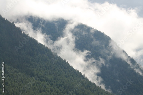 Clouds Caught On The Old Mountaintops